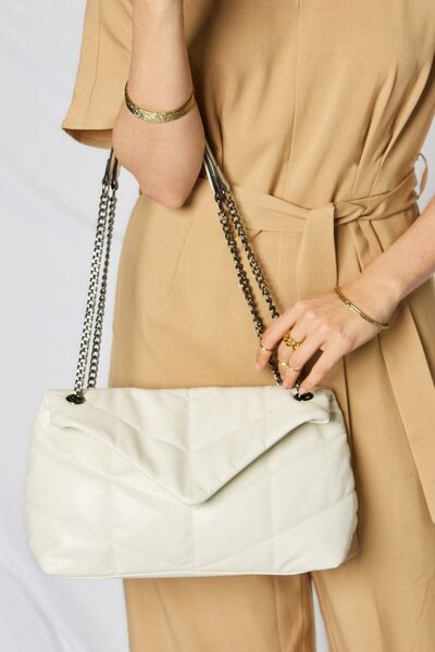 Leather Chain Handbag