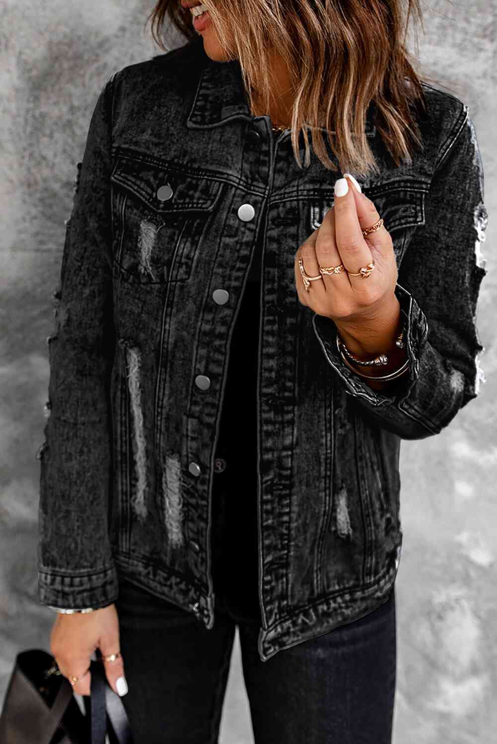 Stonewash Denim Jacket