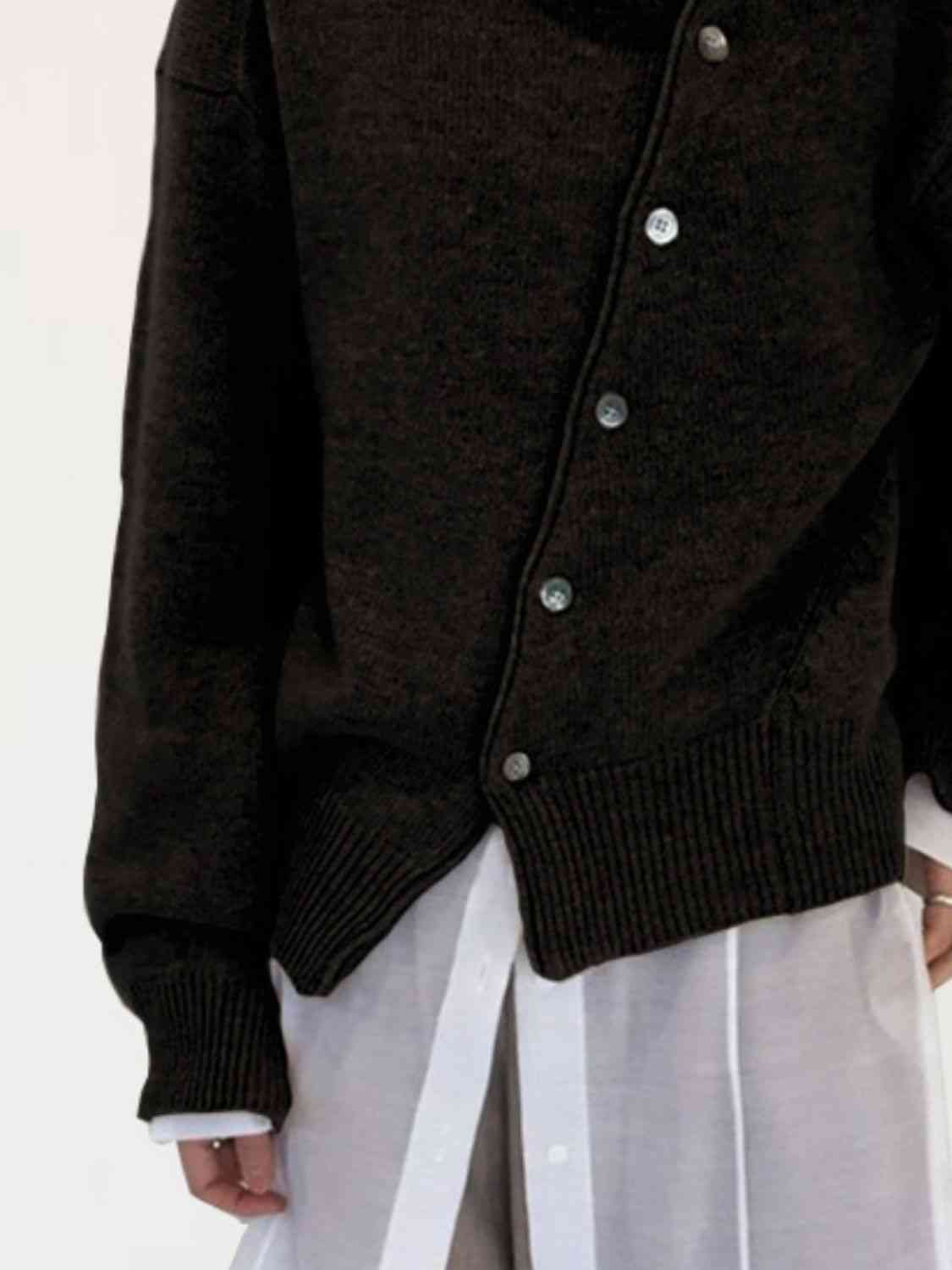 Buttoned Cardigan