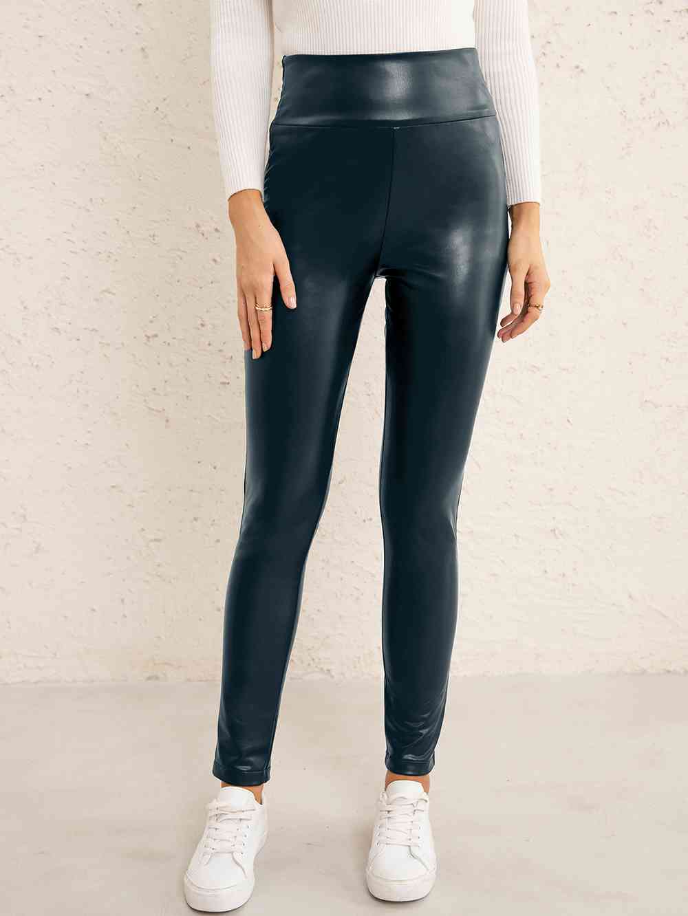 Double Take High Waist Straight Pants