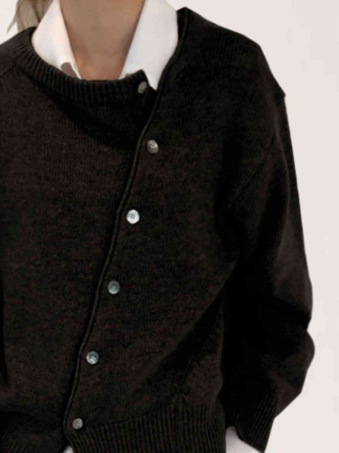 Buttoned Cardigan