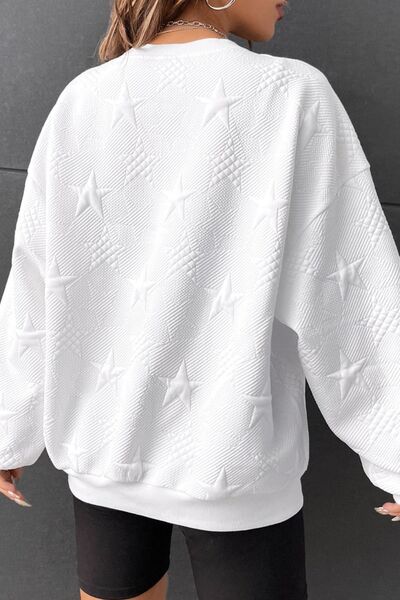 Star Lantern Sleeve Sweatshirt