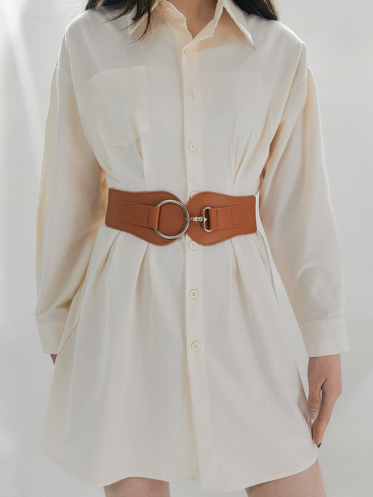 Elastic Wide Belt