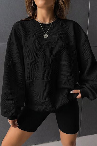 Star Lantern Sleeve Sweatshirt