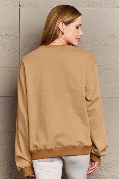 CIAO！Round Neck Sweatshirt