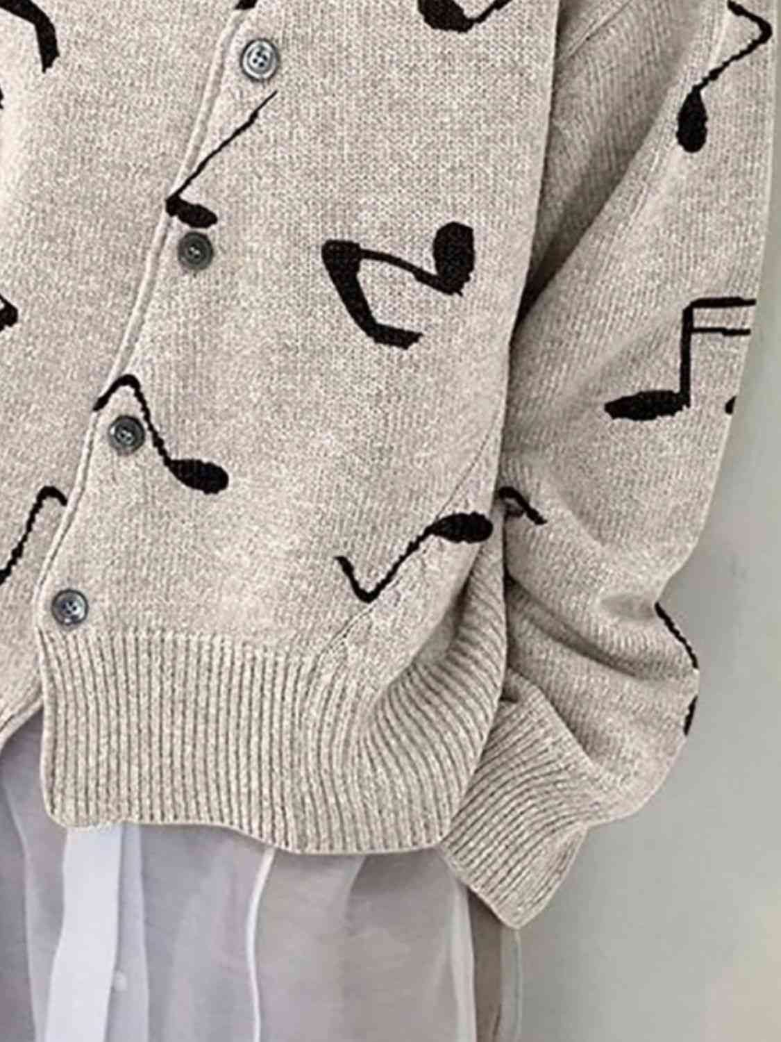 Buttoned Cardigan