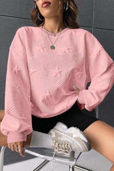 Star Lantern Sleeve Sweatshirt